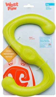 Show full view: West Paw Zogoflex Bumi Dog Toy, Granny Smith, Large slide 2 of 8