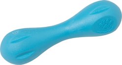 West Paw Zogoflex Hurley Tough Dog Chew Toy, Aqua Blue, Small slide 1 of 7