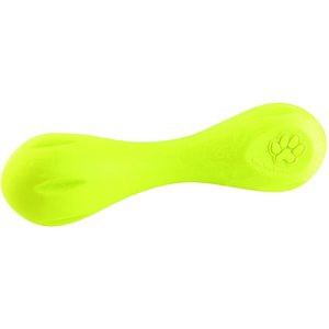 West Paw Zogoflex Hurley Tough Dog Chew Toy, Granny Smith, Mini