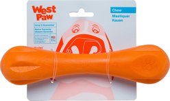West Paw Zogoflex Hurley Tough Dog Chew Toy, Tangerine, Large slide 2 of 7