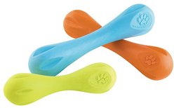 West Paw Zogoflex Hurley Tough Dog Chew Toy, Tangerine, Small slide 2 of 9