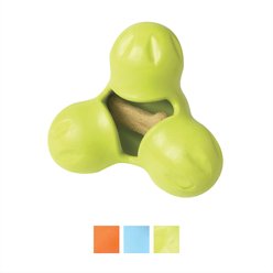 West Paw Zogoflex Large Tux Tough Treat Dispensing Dog Chew Toy, Granny Smith