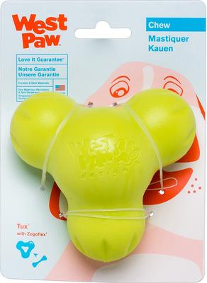 Show full view: West Paw Zogoflex Large Tux Tough Treat Dispensing Dog Chew Toy, Granny Smith slide 6 of 9