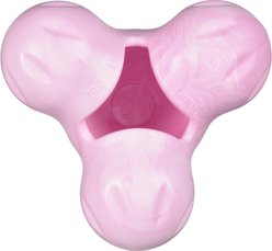 West Paw Zogoflex Small Tux Tough Treat Dispensing Puppy Chew Water Dog Toy, Bubblegum Swirl, Large: 5-in slide 2 of 3