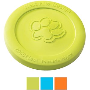 West Paw Zogoflex Zisc Flying Disc Dog Toy, Granny Smith, Large