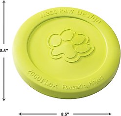 West Paw Zogoflex Zisc Flying Disc Dog Toy, Granny Smith, Large slide 2 of 6
