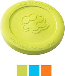 West Paw Zogoflex Zisc Flying Disc Dog Toy, Granny Smith, Small