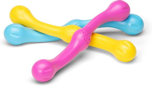 Show full view: West Paw Zwig Tough Dog Chew Toy, Aqua Blue, Large: 13.75-in slide 6 of 11