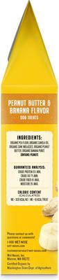 Show full view: Wet Noses Grain-Free Peanut Butter & Banana Flavor Dog Treats, 14-oz box slide 5 of 10