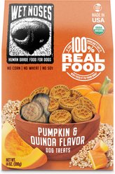Wet Noses Grain-Free Pumpkin & Quinoa Flavor Dog Treats, 14-oz box
