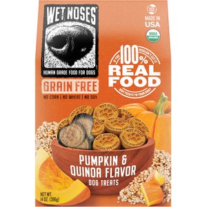 Wet Noses Grain-Free Pumpkin & Quinoa Flavor Dog Treats, 5-lb box