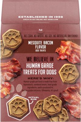 Show full view: Wet Noses Human Grade Mesquite Bacon Crunchy Dog Treats, 14-oz box slide 3 of 9