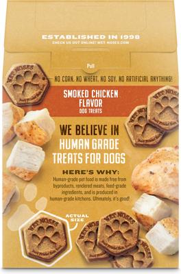 Show full view: Wet Noses Human Grade Smoked Chicken Crunchy Dog Treats, 14-oz box slide 3 of 9