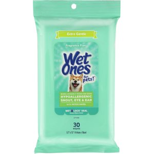 Wet Ones Face Dog Wipes, 30 count