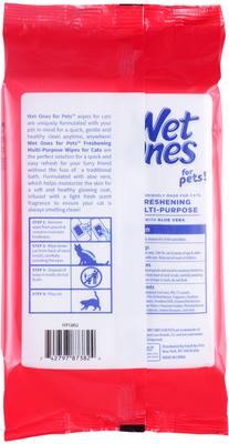 Show full view: Wet Ones Freshing Multi-Purpose Fresh Scent Cat Wipes, 100 count slide 2 of 4