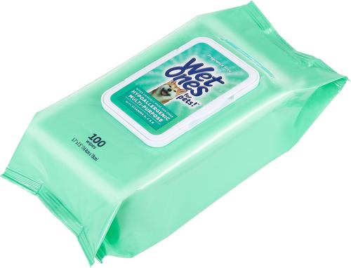 Show full view: Wet Ones Hypoallergenic Multi-Purpose Dog Wipes, 100 count slide 4 of 5
