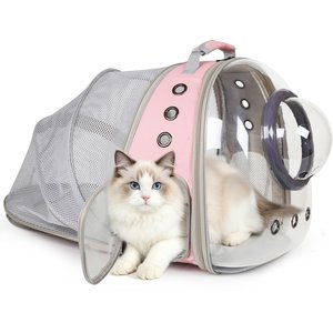 2020 new style transparent pet cat eva hiking traveling backpack Buy Right Here Panoramic Bubble Window WEVONIGU Extension Stylish Transparent Shell