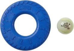 Wham-O Glow in Dark Frisbee & Superball Dog Toy slide 2 of 2