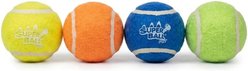 Wham-O Squeaky Tennis Ball Dog Toy, 2.5-in, 4 count slide 2 of 2