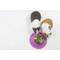 Show in main carousel: Wheeky Pets STAYbowl Small Pet Tip-Proof Bowl, Large, Lilac slide 4 of 10