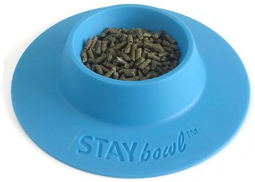 Show full view: Wheeky Pets STAYbowl Small Pet Tip-Proof Bowl, Small, Sky Blue slide 3 of 10