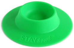 Wheeky Pets STAYbowl Small Pet Tip-Proof Bowl, Small, Spring Green