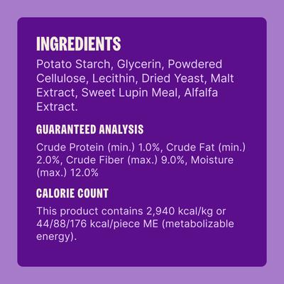 Show full view: WHIMZEES by Wellness Alligator Dental Chews Natural Grain-Free Dental Dog Treats, Medium, 12 count slide 10 of 11