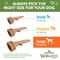 Show in main carousel: WHIMZEES by Wellness Occupy Antler Dental Chews Natural Grain-Free Dental Dog Treats, Large, 6 count slide 7 of 12
