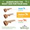 Show in main carousel: WHIMZEES by Wellness Occupy Antler Dental Chews Natural Grain-Free Dental Dog Treats, Medium, 12 count slide 8 of 13