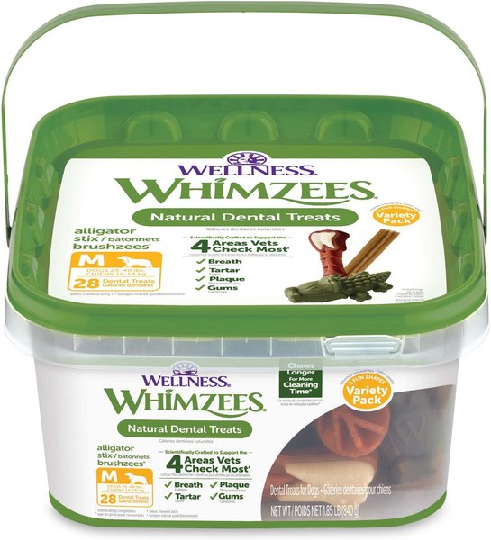 Whimzees Dental Chew Variety Pack Dog Treats Whimzees Dental Chew Variety Pack Dog Treats