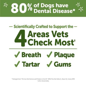 WHIMZEES by Wellness Variety Box Dental Chews Natural Grain-Free Dental Dog Treats, Medium, 44 count