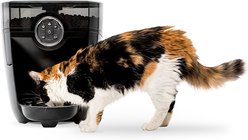 Whisker Feeder-Robot Smoke Hopper Dog & Cat Feeder, Black, 32-cup slide 2 of 5