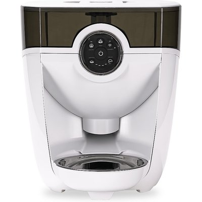 Whisker Whisker Feeder-Robot Smoke Hopper Dog & Cat Feeder, White, 32-cup