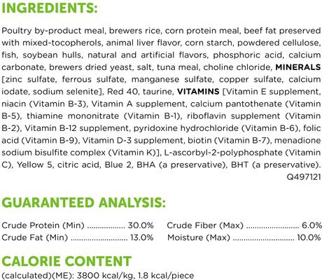 Show full view: Whisker Lickin's Tuna Flavor Crunchy Cat Treats, 1.7-oz bag slide 7 of 12