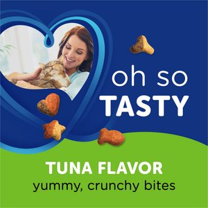 Whisker Lickin's Tuna Flavor Crunchy Cat Treats, 1.7-oz bag