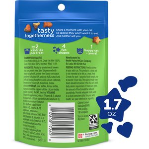 Whisker Lickin's Tuna Flavor Crunchy Cat Treats, 1.7-oz bag