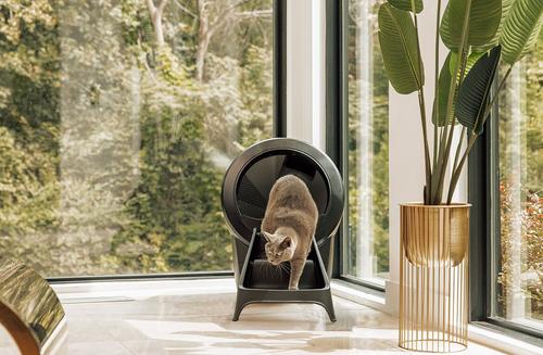 Show full view: Whisker Litter-Robot 4 Cat Ramp, Black slide 4 of 6