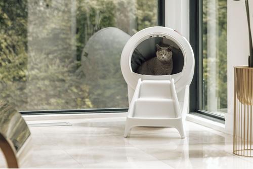 Show full view: Whisker Litter-Robot 4 Cat Ramp, White slide 3 of 5