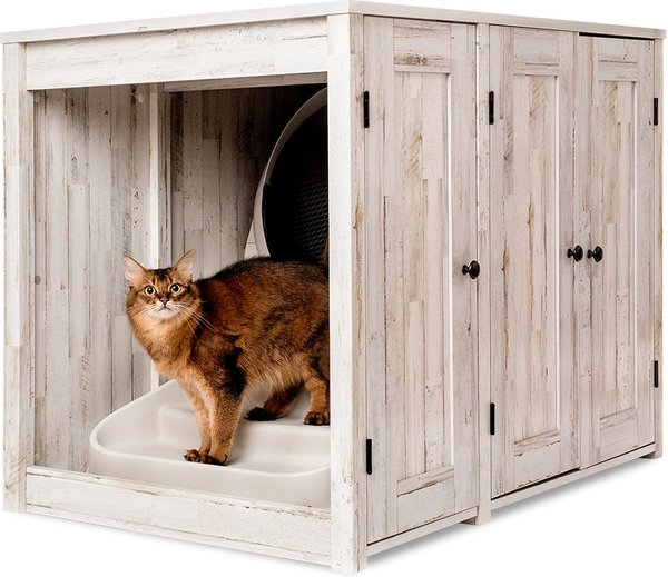 Pet Crate Diy Enclosed Cat Litter Box Cabinet Diy Bunny Litter Box