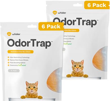 Show full view: Whisker OdorTrap Cat Litter Box Filter, 12 count slide 1 of 9