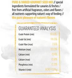 White Mill PURE Canary & Finch Food, 1.6-lb bag slide 2 of 6