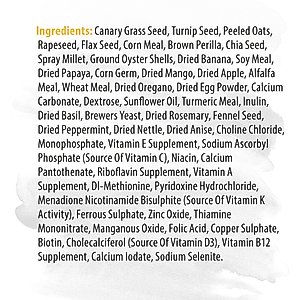 White Mill PURE Canary & Finch Food, 1.6-lb bag