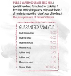 White Mill PURE Cockatiel Food, 4.4-lb bag slide 2 of 6