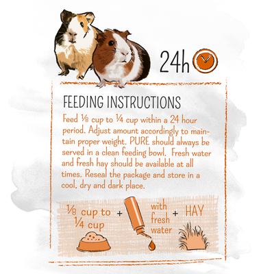 Show full view: White Mill PURE Guinea Pig Food, 5.5-lb bag slide 4 of 9