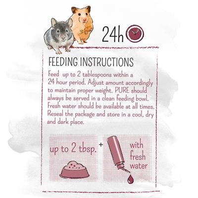 Show full view: White Mill PURE Hamster Food, 1.7-lb bag slide 5 of 9