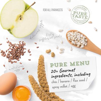 Show full view: White Mill PURE Parakeet Food, 1.6-lb bag slide 7 of 8
