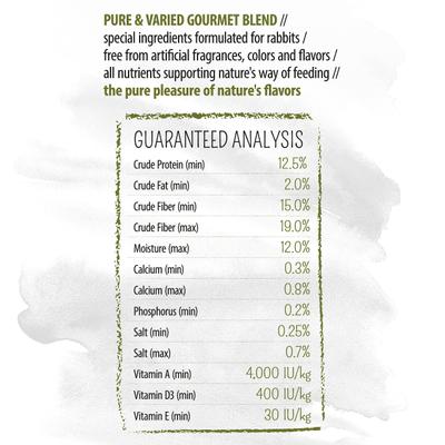 Show full view: White Mill PURE Rabbit Food, 4.4-lb bag slide 2 of 8