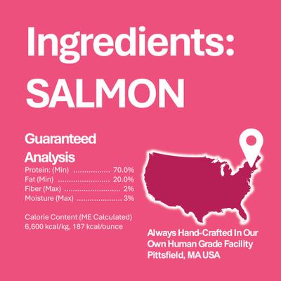 Show full view: Whole Life Just One Ingredient Pure Salmon Fillet Freeze-Dried Cat Treats, 1-oz bag + Instinct Original Grain-Free Pate Recipe Variety Pack Wet Canned Cat Food, 3-oz, case of 12 slide 8 of 9