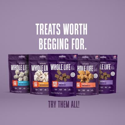 Show full view: Whole Life Mini One's Beef Liver Training Dehydrated Treats for Dogs, 6-oz bag slide 9 of 12