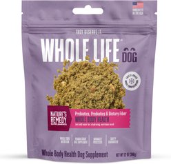Whole Life Nature's Remedy Whole Body Health Whole Freeze-Dried Dog Treats, 12-oz bag